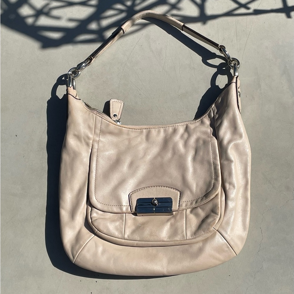 Coach Y2K Kristin Hobo Bag Cream